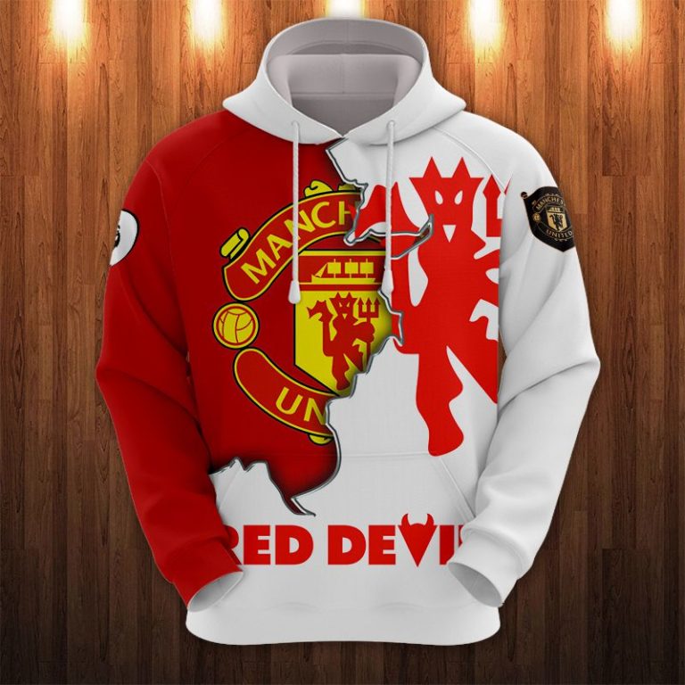 Manchester United Red Devils All Over Print Hoodie, T Shirt, Polo Shirt