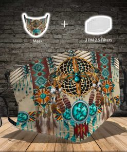 Native American PM2.5 Filter Face Mask