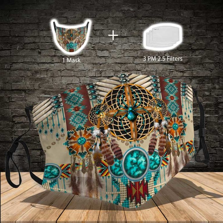 Native American PM2.5 Filter Face Mask