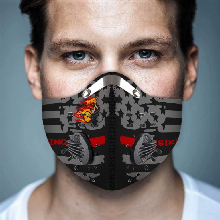 Biking N95 Filter Face Mask + Filter