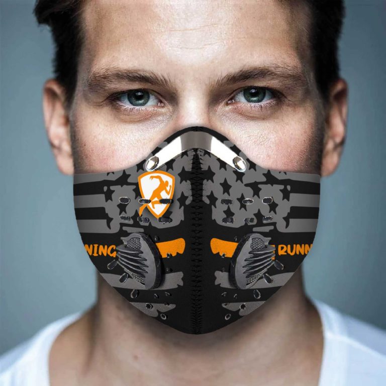 Running N95 Filter Face Mask + Filter Sheet