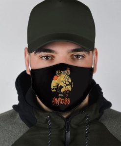 Halloween Brooms are for Amateurs Riding Horse Face Mask + PM2.5 Filter