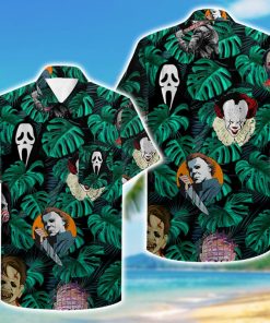 Horror Movies Killer Characters Hawaiian Shirt – Button Up T Shirt Horror Movies Killer Characters Hawaiian Shirt – Button Up T Shirt