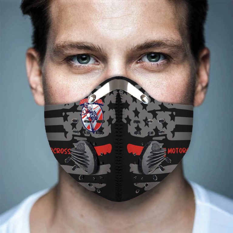 Motocross N95 Filter Face Mask + Filter Sheet