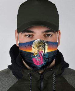 Halloween Skeleton Flamingo PM2.5 Filter Face Mask Halloween Skeleton Flamingo PM2.5 Filter Face Mask