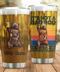 Beer Bear Dad It’s Not A Dad Bod Its A Father Figure Tumbler