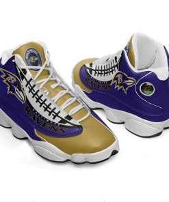 Baltimore Ravens Football Air Jordan 13 Shoes