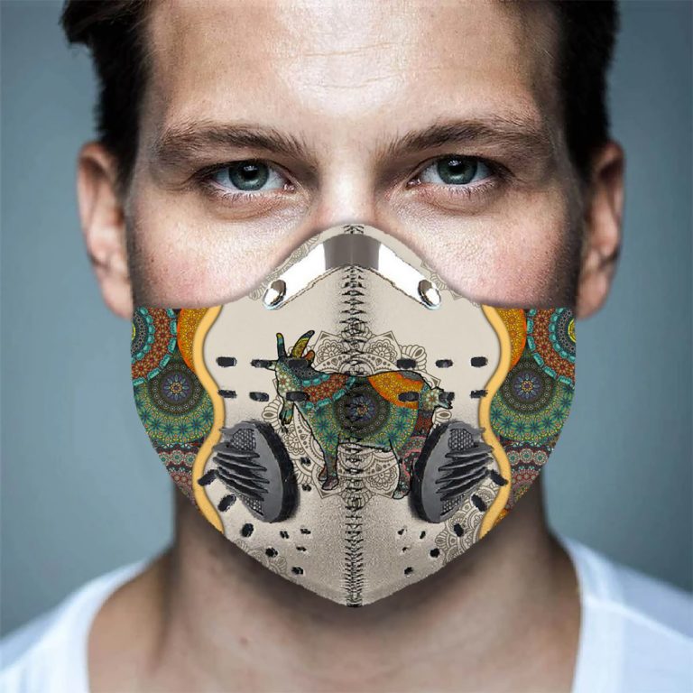 Mandala Goat N95 Filter Face Mask