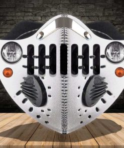 Jeep White N95 Filter Face Mask Jeep White N95 Filter Face Mask