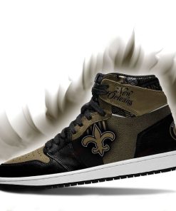 New Orleans Saints Air Jordan 1 High Sneaker New Orleans Saints Air Jordan 1 High Sneaker