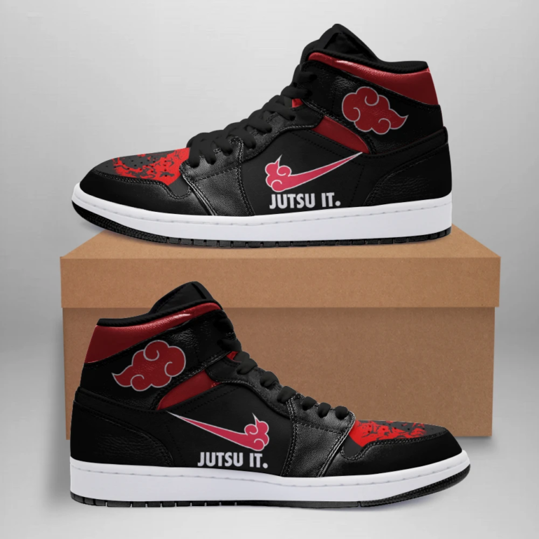 Akatsuki Justsu It Air Jordan 1 High Sneakers