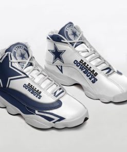 Dallas Cowboys Football Air Jordan 13 Sneakers Dallas Cowboys Football Air Jordan 13 Sneakers