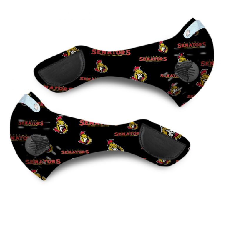 Ottawa Senators Hockey Face Mask + N95 Filter