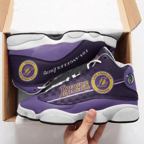 jordan 13 lakers shoes