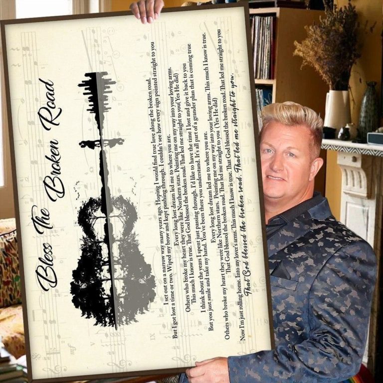 Rascal Flatts – Bless The Broken Road Lyrics Poster & Canvas