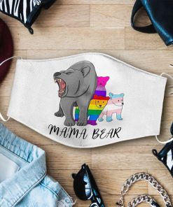 Mama Bear Face Mask
