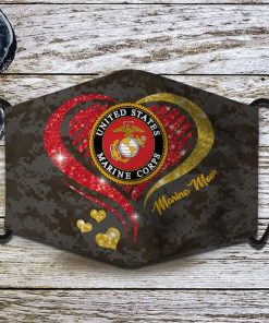 US Marine Mom Face Mask