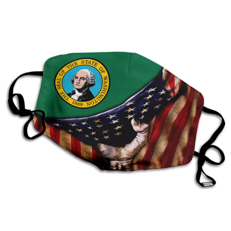 Washington State PM2.5 Filter Face Mask