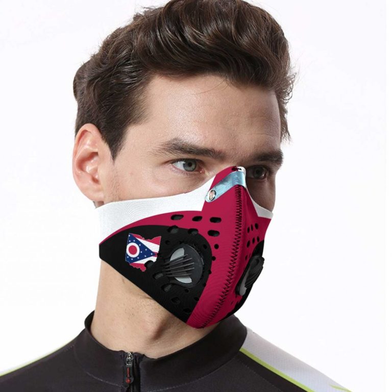 Ohio State N95 Filter Face Mask