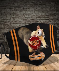 Scrat Hug Oklahoma State Cowboys PM2.5 Filter Face Mask