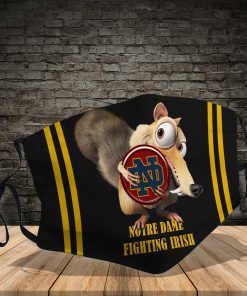 Scrat Hug Notre Dame Fighting Irish PM2.5 Filter Face Mask Scrat Hug Notre Dame Fighting Irish PM2.5 Filter Face Mask