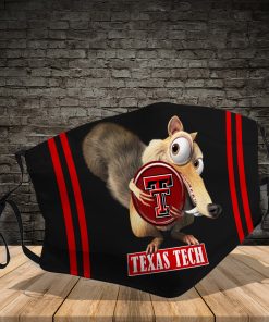 Scrat Hug Texas Tech Red Raiders PM2.5 Filter Face Mask Scrat Hug Texas Tech Red Raiders PM2.5 Filter Face Mask