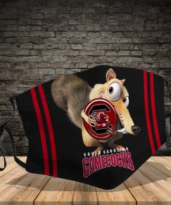 Scrat Hug South Carolina Gamecocks PM2.5 Filter Face Mask