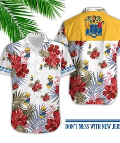 Don’t Mess With New Jersey State Button-Up T Shirt