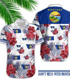 Don’t Mess With Montana State Button-Up T Shirt Don’t Mess With Montana State Button-Up T Shirt
