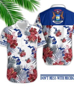 Don’t Mess With Michigan State Button-Up T Shirt
