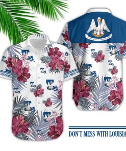 Don’t Mess With Louisiana State Button-Up T Shirt