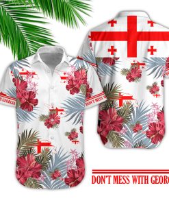 Don’t Mess With Georgia State Button-Up T Shirt