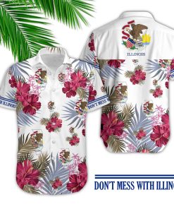 Don’t Mess With Illinois State Button-Up T Shirt