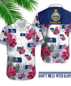 Don’t Mess With Kansas State Button-Up T Shirt