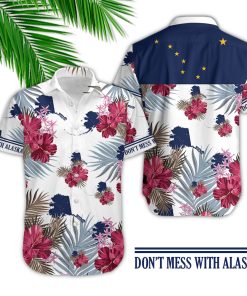 Don’t Mess With Alaska State Button-Up T Shirt