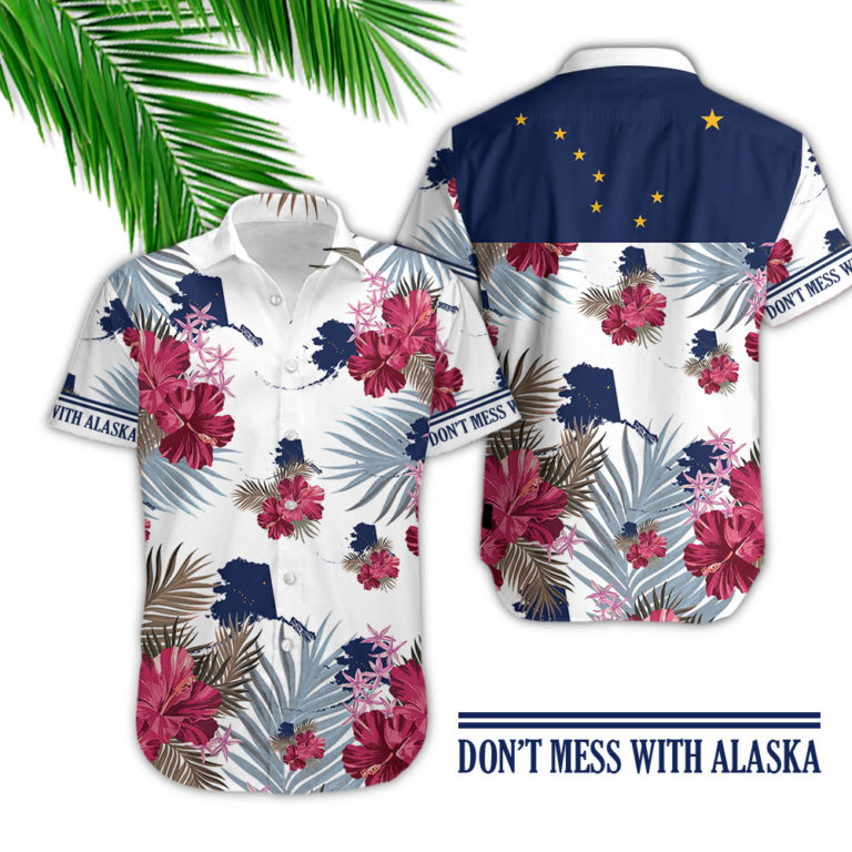 Don’t Mess With Alaska State Button-Up T Shirt