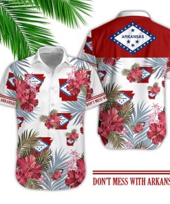 Don’t Mess With Arkansas State Button-Up T Shirt