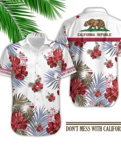 Don’t Mess With California State Button-Up T Shirt