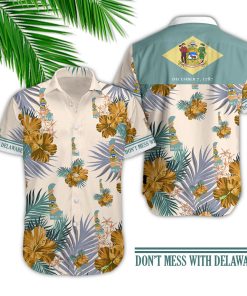 Don’t Mess With Delaware State Button-Up T Shirt