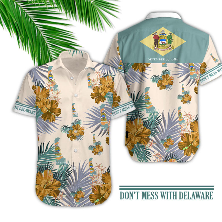 Don’t Mess With Delaware State Button-Up T Shirt