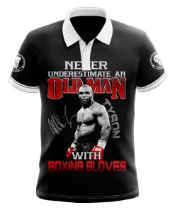 Mike Tyson An Old Man With Boxing Gloves All Over Print Hoodie, T Shirt