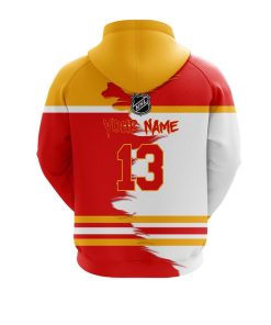 Personalized Calgary Flames All Over Print Hoodie, T Shirt Personalized Calgary Flames All Over Print Hoodie, T Shirt