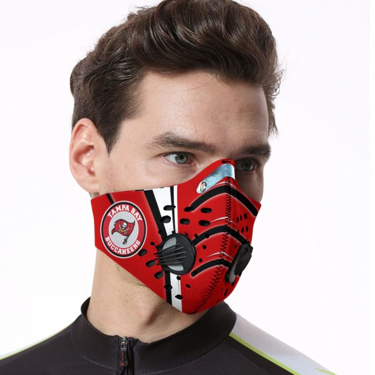 Tampa Bay Buccaneers N95 Filter Face Mask