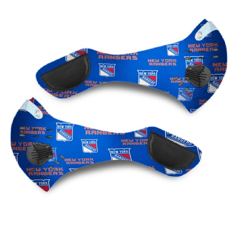 New York Rangers Hockey Face Mask + N95 Filter