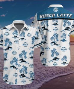 Busch Latte Hawaiian Shirt Busch Latte Hawaiian Shirt