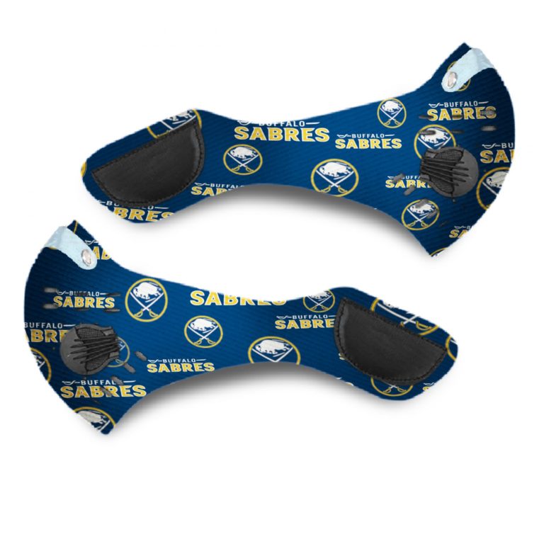 Buffalo Sabres Ice Hockey Team Face Mask + N95 Filter