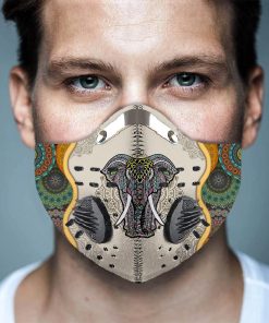 Mandala Elephant N95 Filter Face Mask
