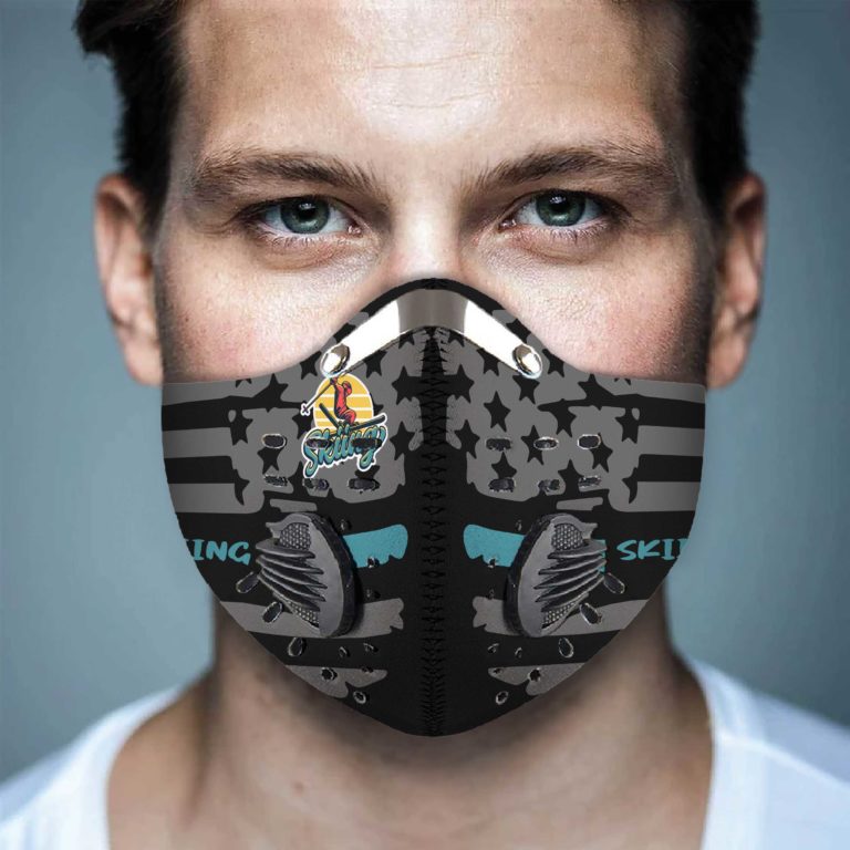 Skiing N95 Filter Face Mask + Filter