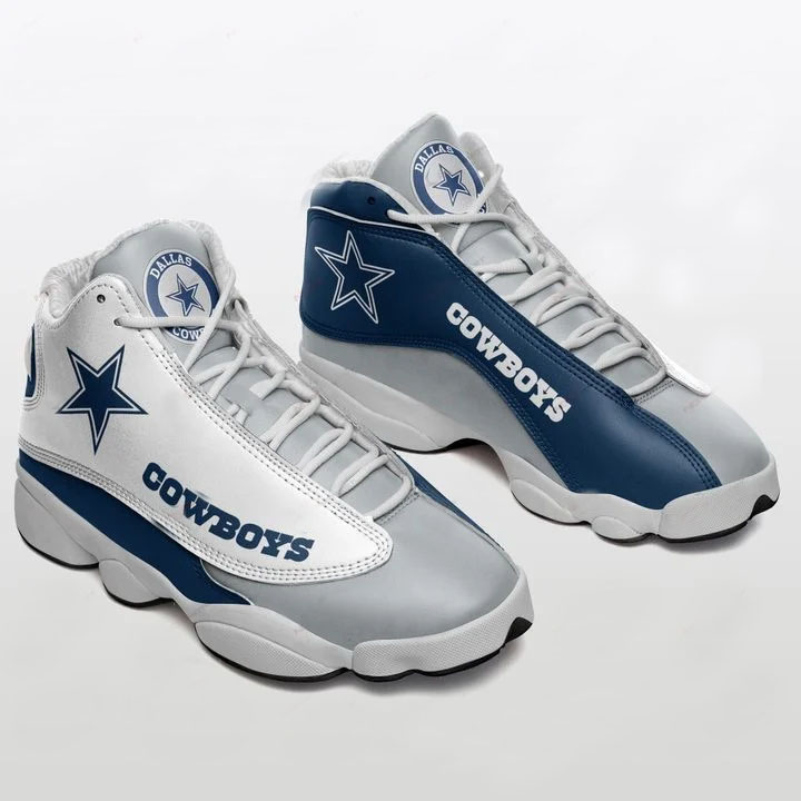 Dallas Cowboys Football Jordan 13 Shoes 