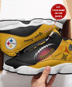 Personalize Name Pittsburgh Steelers Football Jordan 13 Shoes Personalize Name Pittsburgh Steelers Football Jordan 13 Shoes